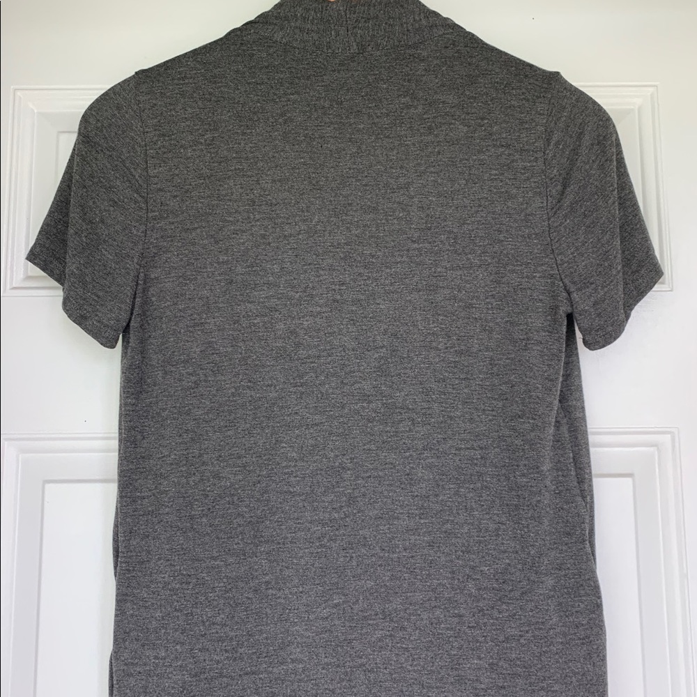 NAIF Ruffle Short Sleeve Top W/Cardigan-size Small - Picture 4 of 6